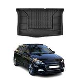 OMAC Premium Bandeja Maletero Alfombrilla para Hyundai i20 Comfort 2014-2020 TPE